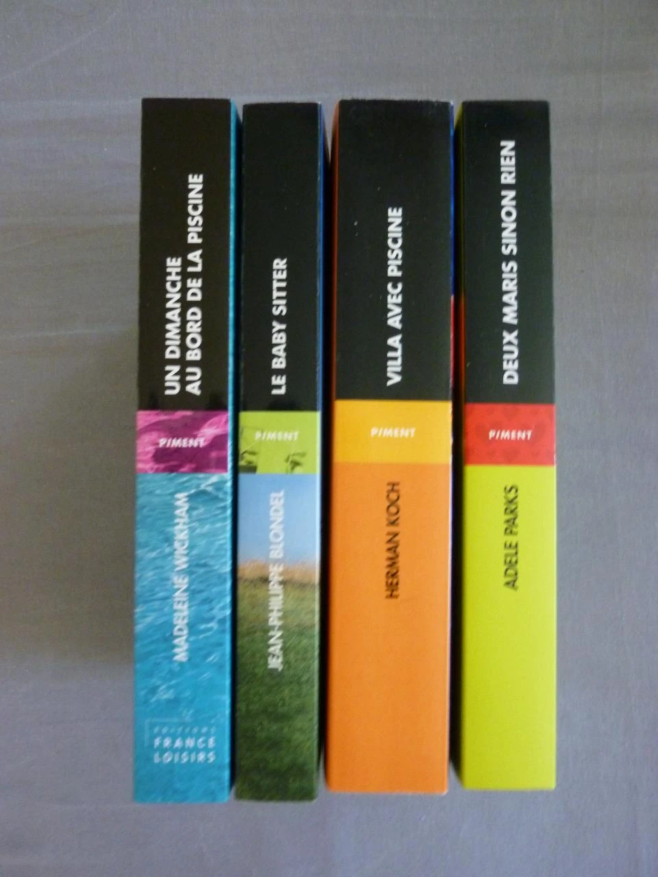 Lot 4 boeken collectie Piment – photo 3